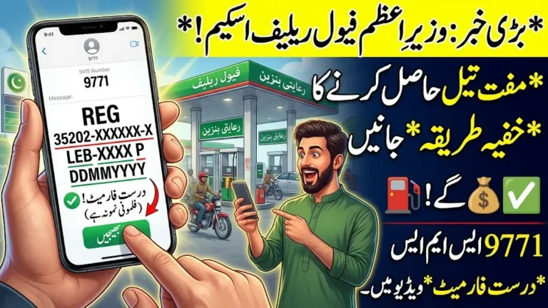 9771 SMS Registration Format: Correct CNIC, Vehicle Number & Province Details