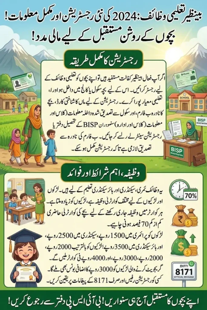 How to Register Children for Benazir Taleemi Wazaif?